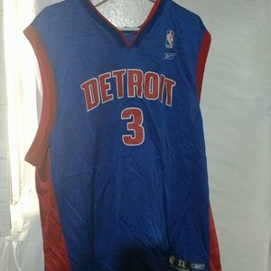 NBA, Detroit Pistons, Ben Wallace Jersey, XL
